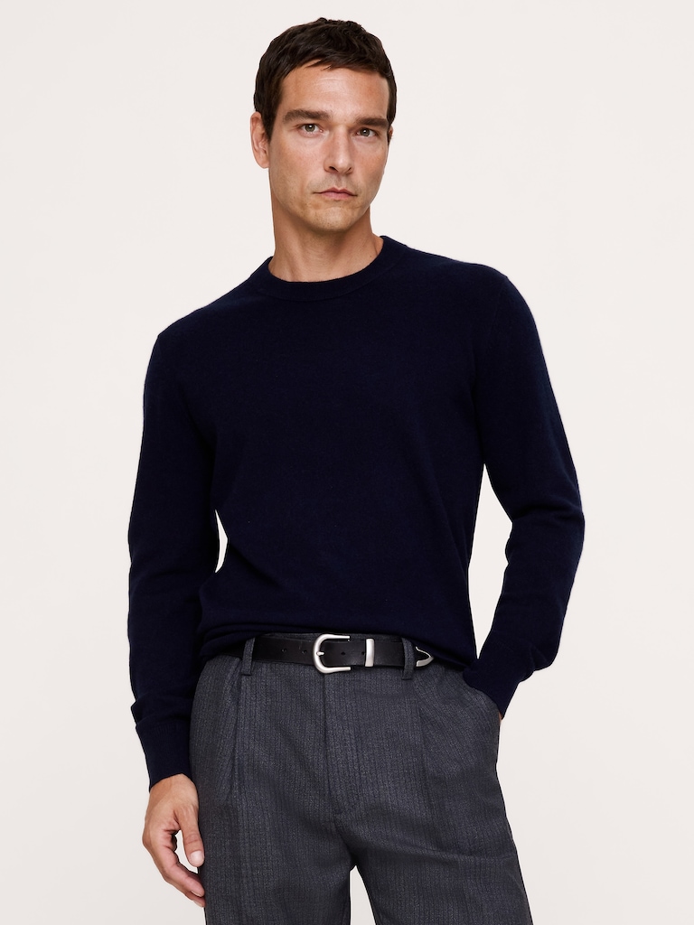 Cashmere Crew-Neck Sweater