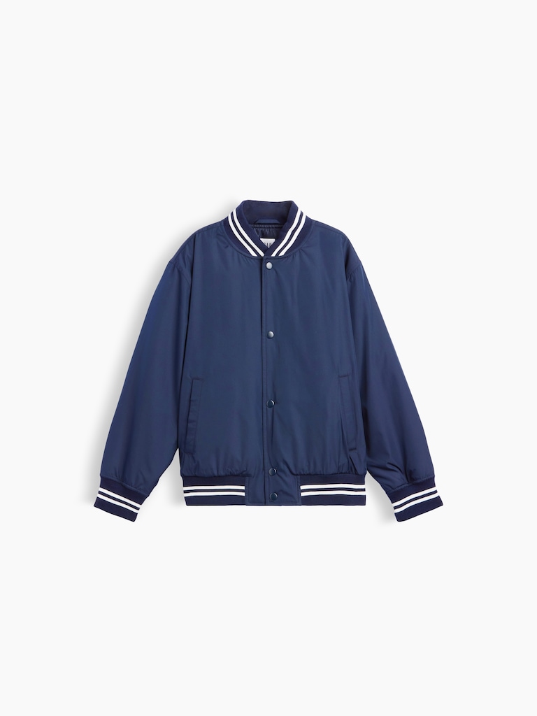 Kids Relaxed Varsity Jacket