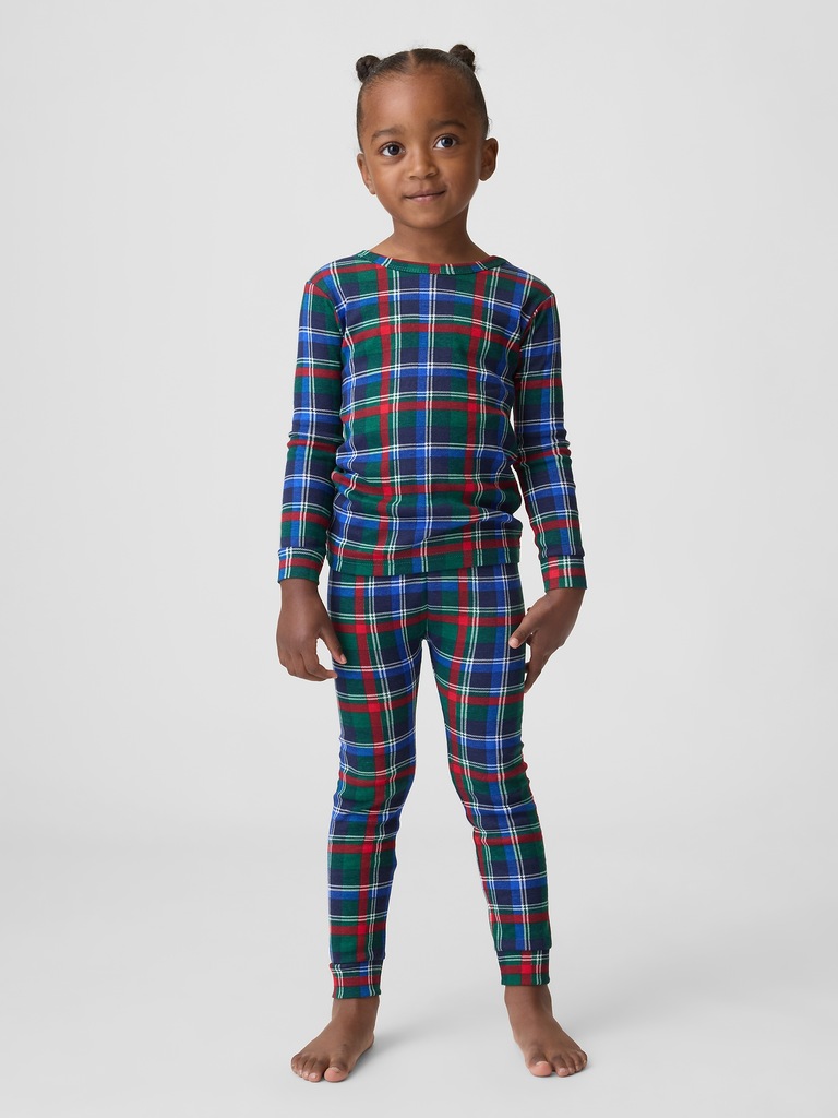 Kids & babyGap Plaid PJ Set