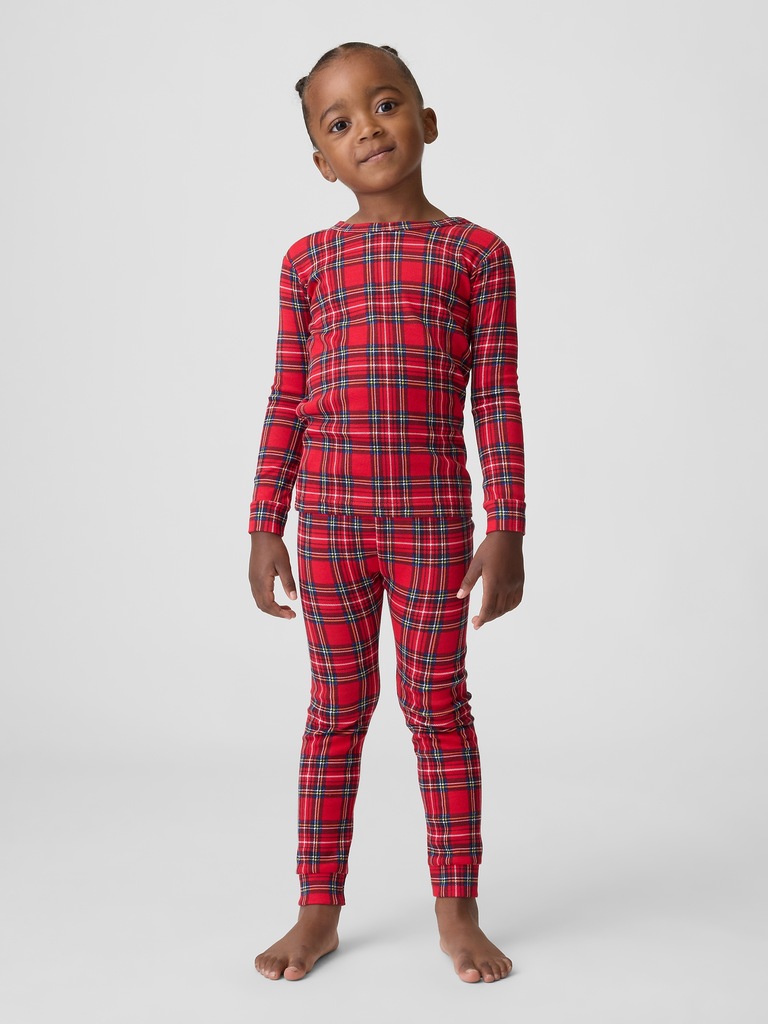 Kids & babyGap Plaid PJ Set