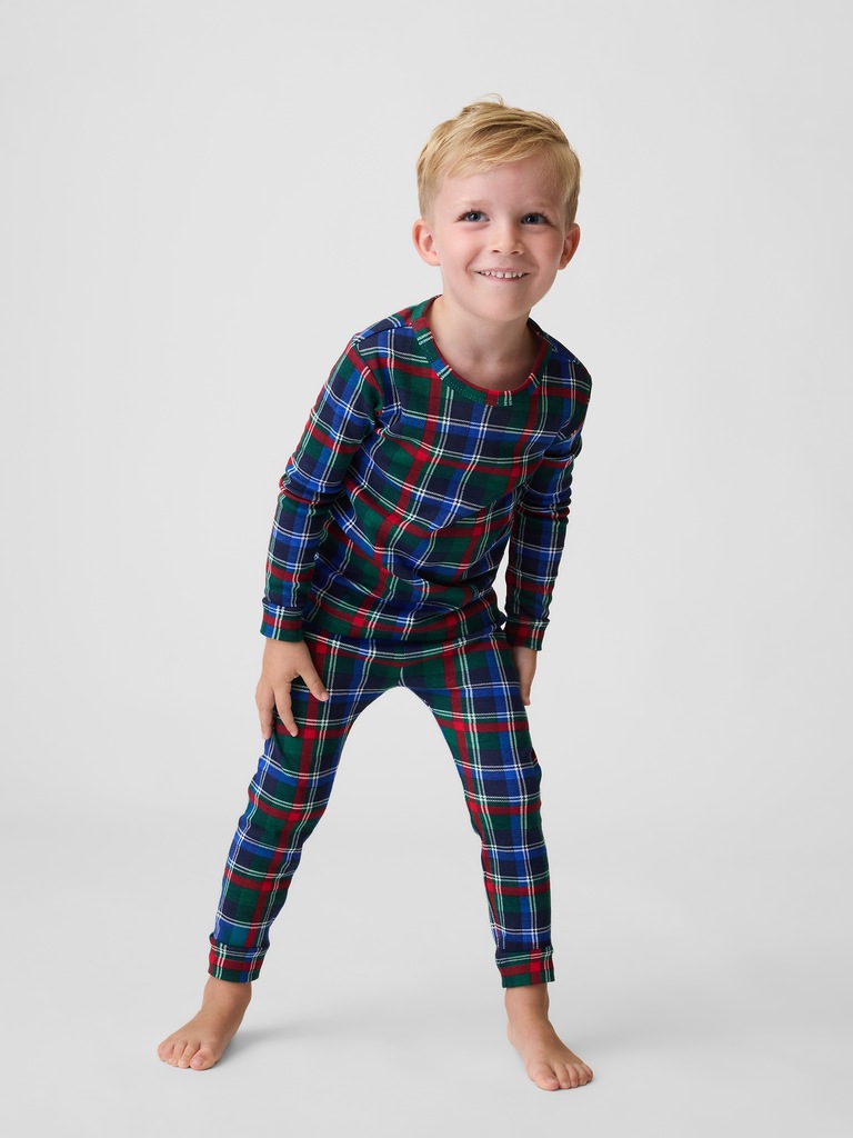 Kids & babyGap Plaid PJ Set