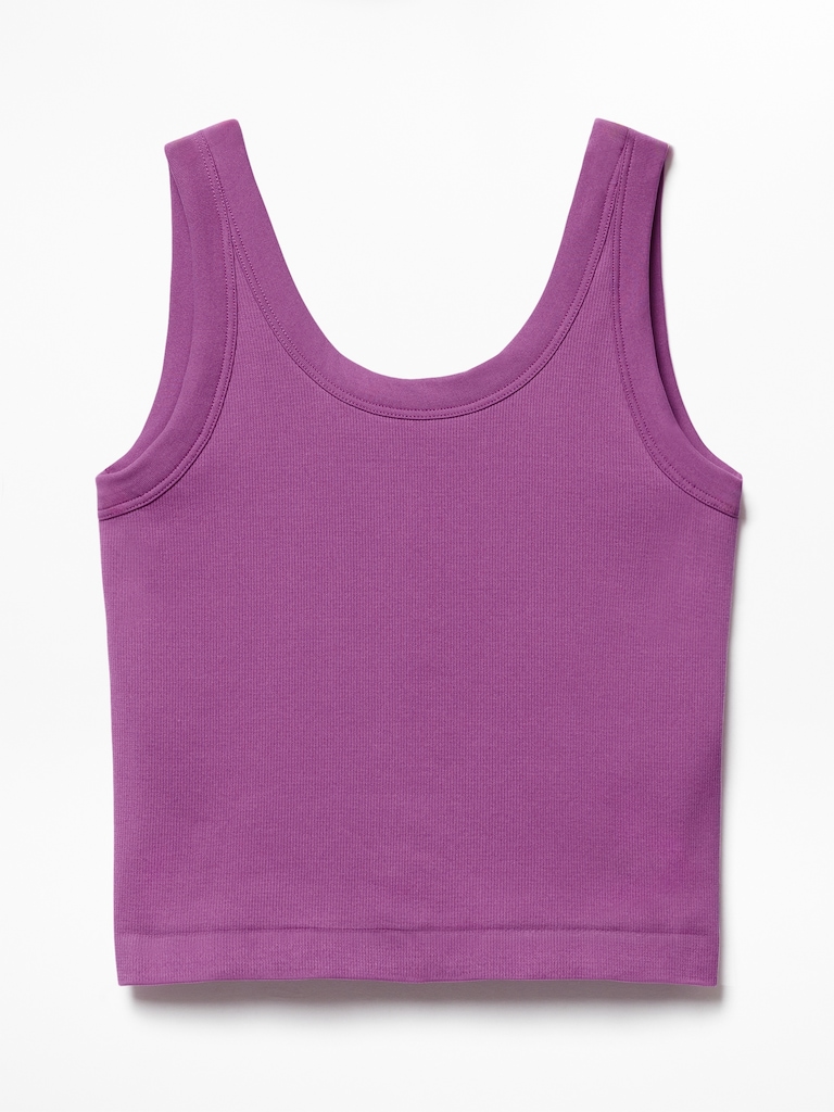 Athleta Girl Rise Above Rib Scoop Tank