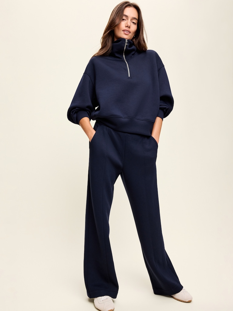 Bounce Fleece Half-Zip Pullover Sweatshirt