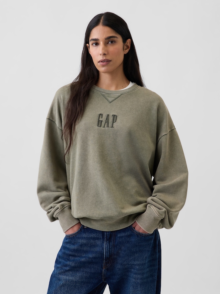 Heavyweight Oversized Logo Sweatshirt