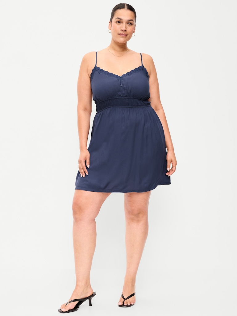 Sleeveless Trousseau Mini Dress