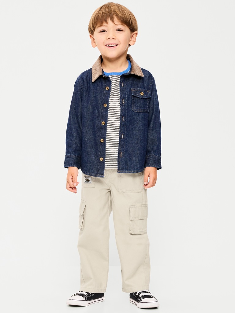 Baggy Cargo Pants for Toddler Boys