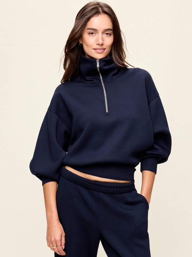 Bounce Fleece Half-Zip Pullover Sweatshirt