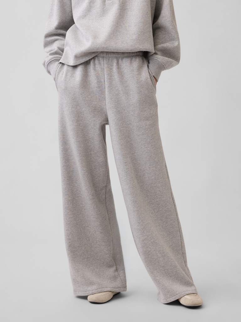 VintageSoft Baggy Wide-Leg Sweatpants