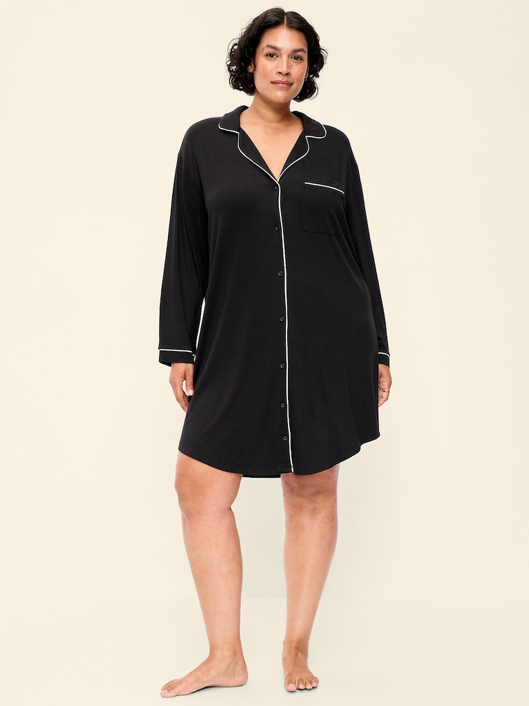 Knit Jersey Sleep Dress