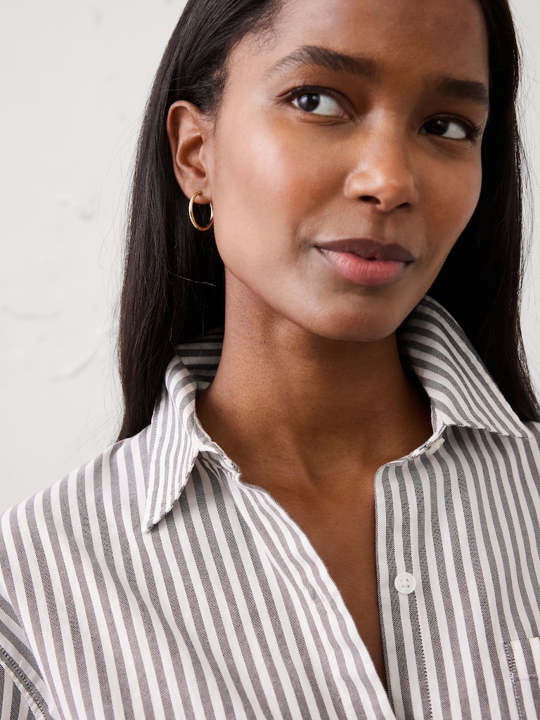 Endless Huggie Hoop Earrings