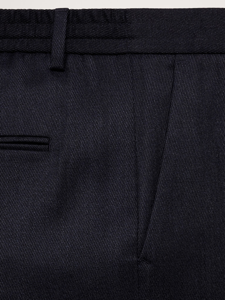 Relaxed Twill Dress Pant