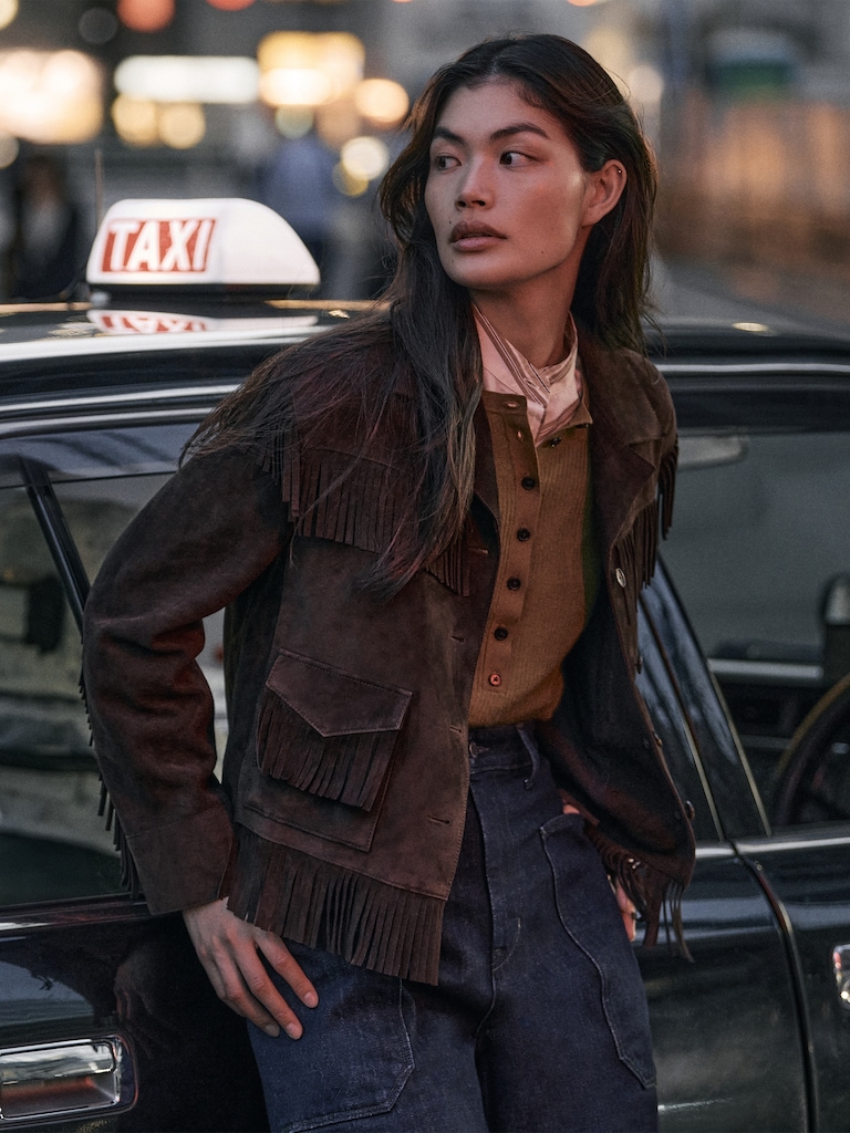 Heritage Suede Fringe Jacket