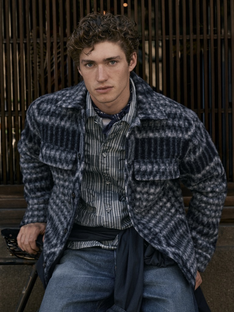 Boiled Wool Shirt Jacket