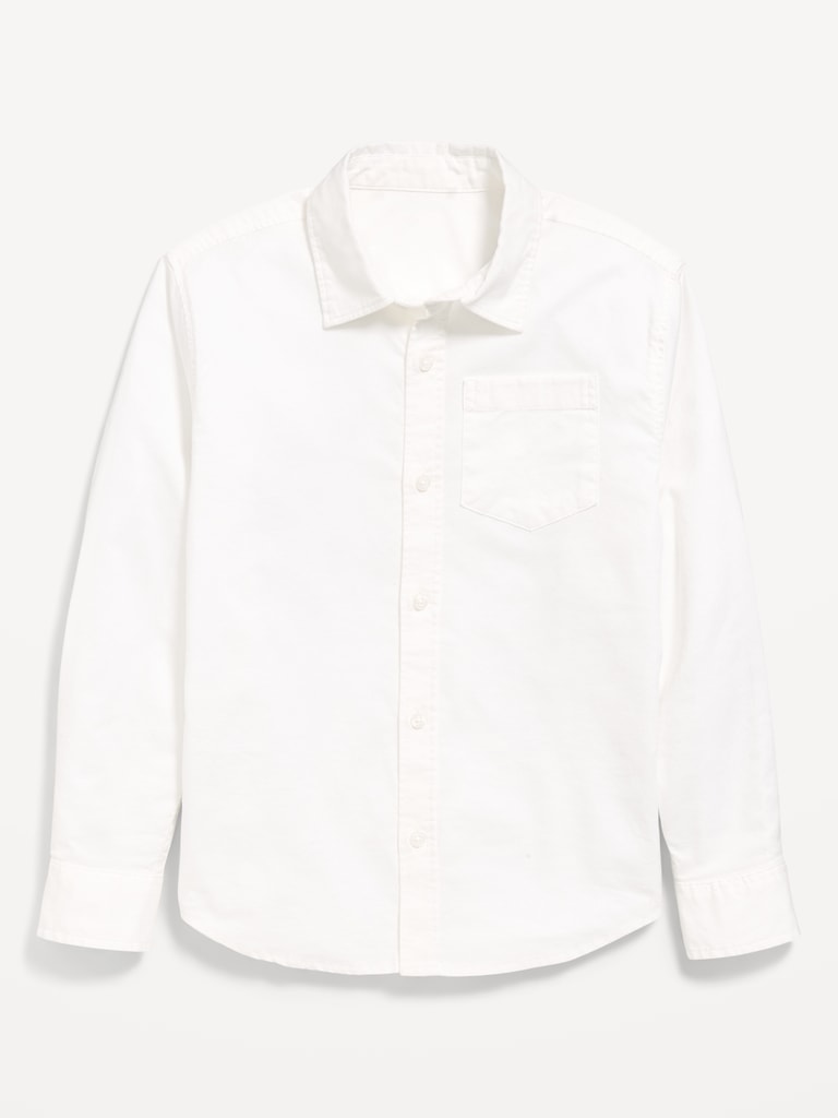 Lightweight Oxford School Uniform Shirt for Boys