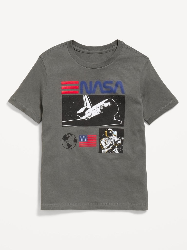 NASA Gender-Neutral Graphic T-Shirt for Kids