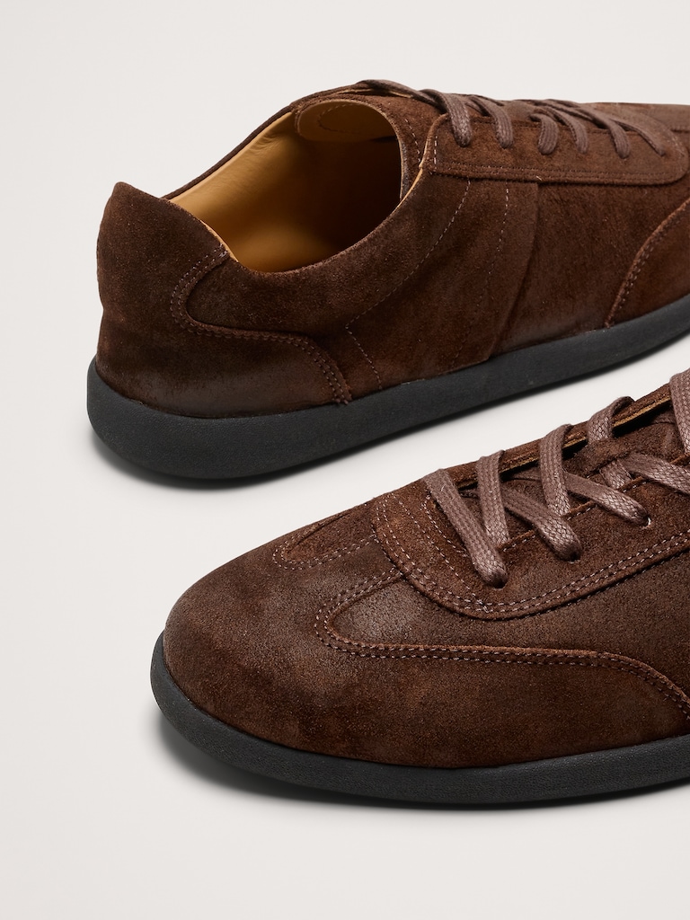 Italian Suede Sneaker