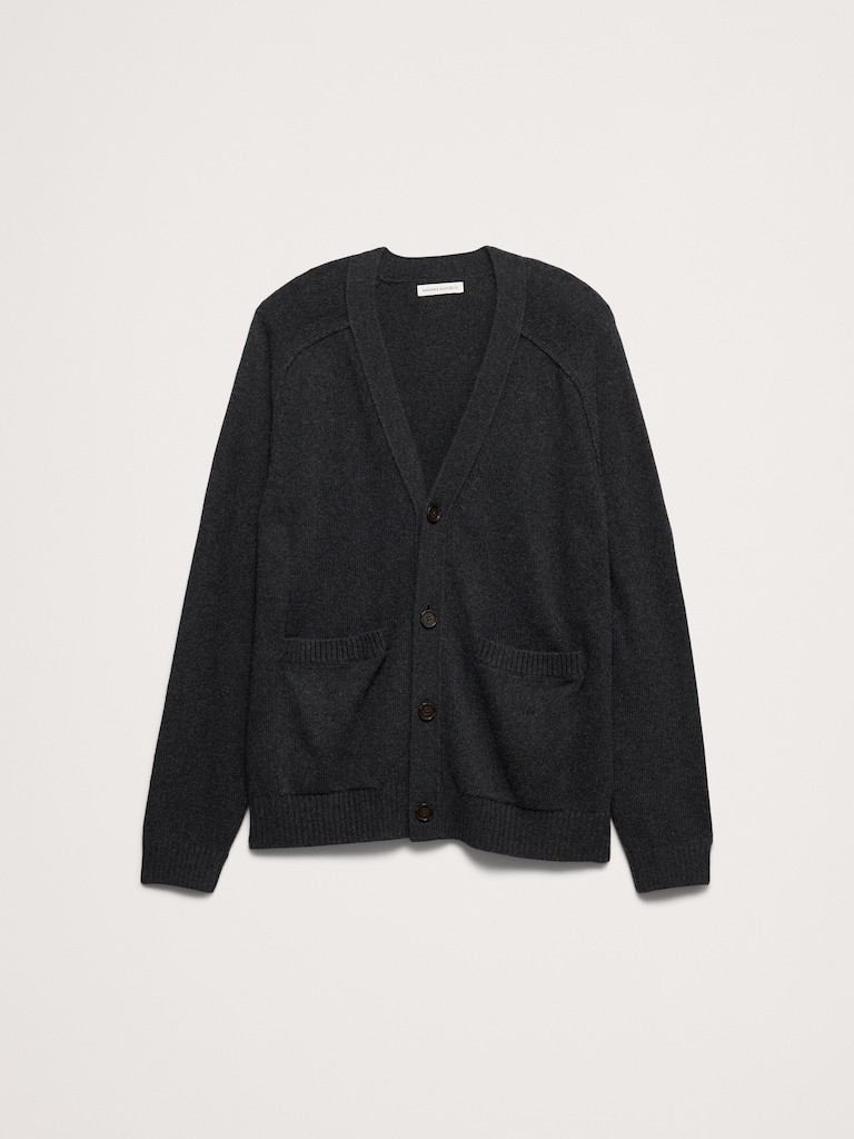 Cotton-Cashmere Cardigan