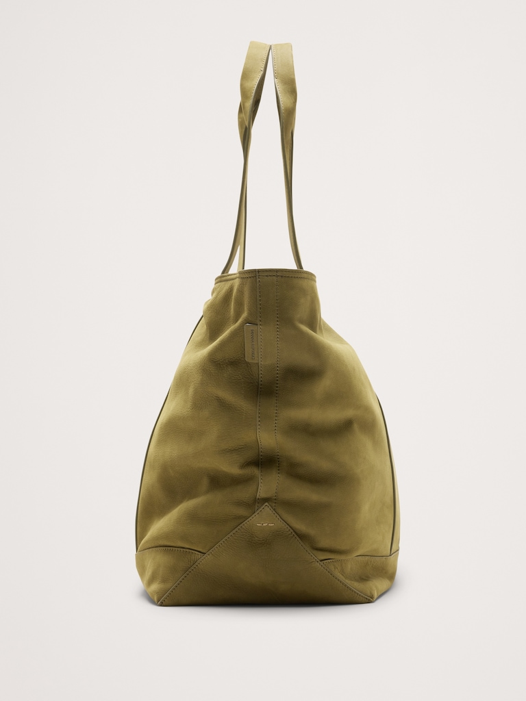 Nubuck Leather Weekend Tote
