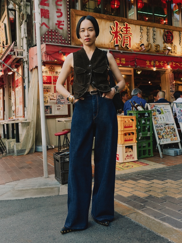 Suede Pocket Vest