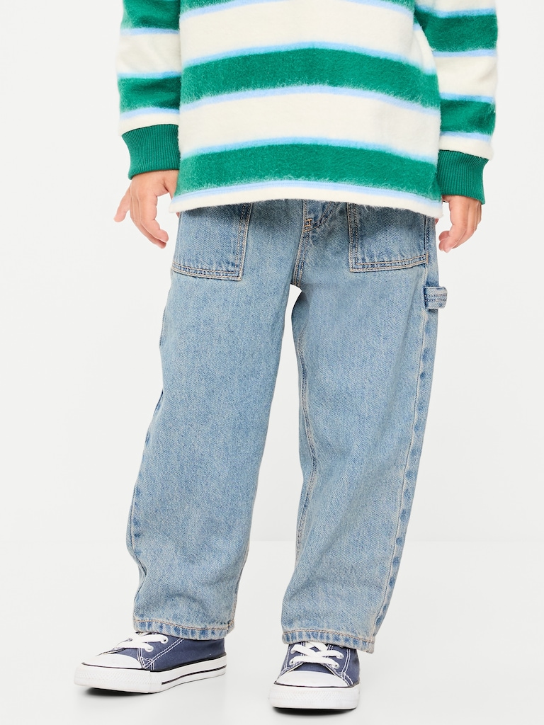 Super Baggy Carpenter Jeans for Toddler Boys
