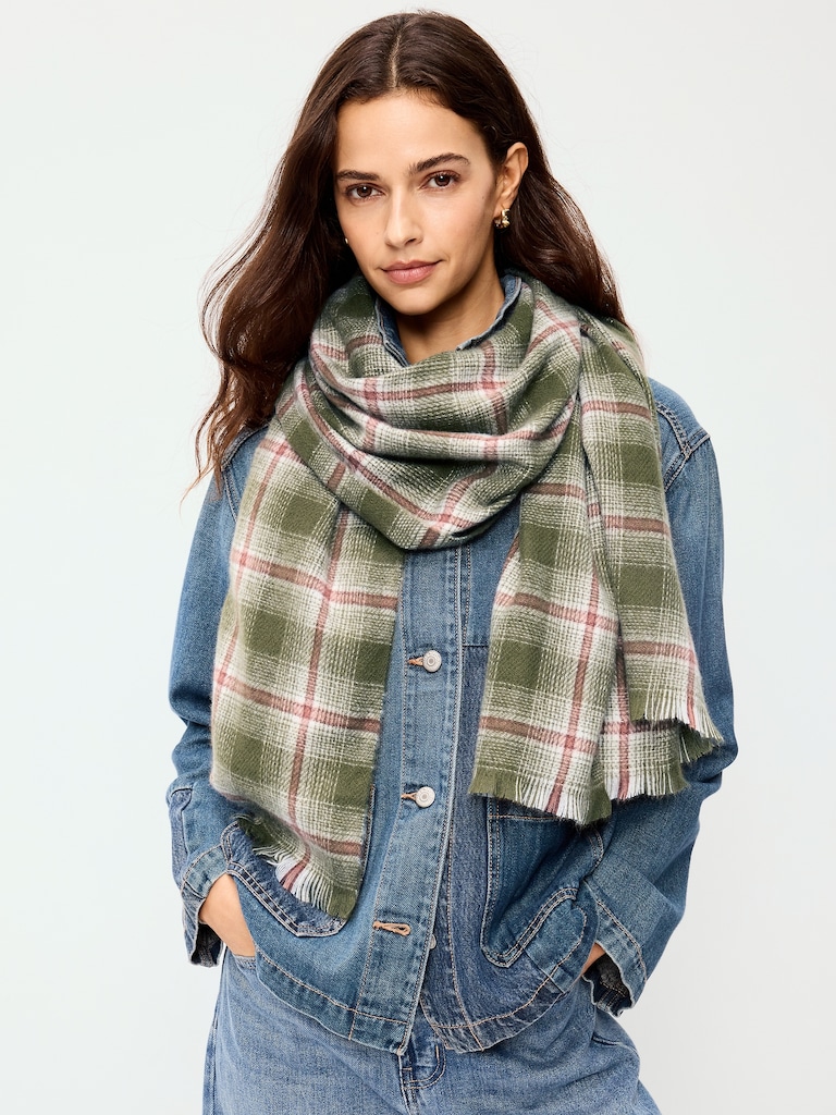 Flannel Printed Scarf