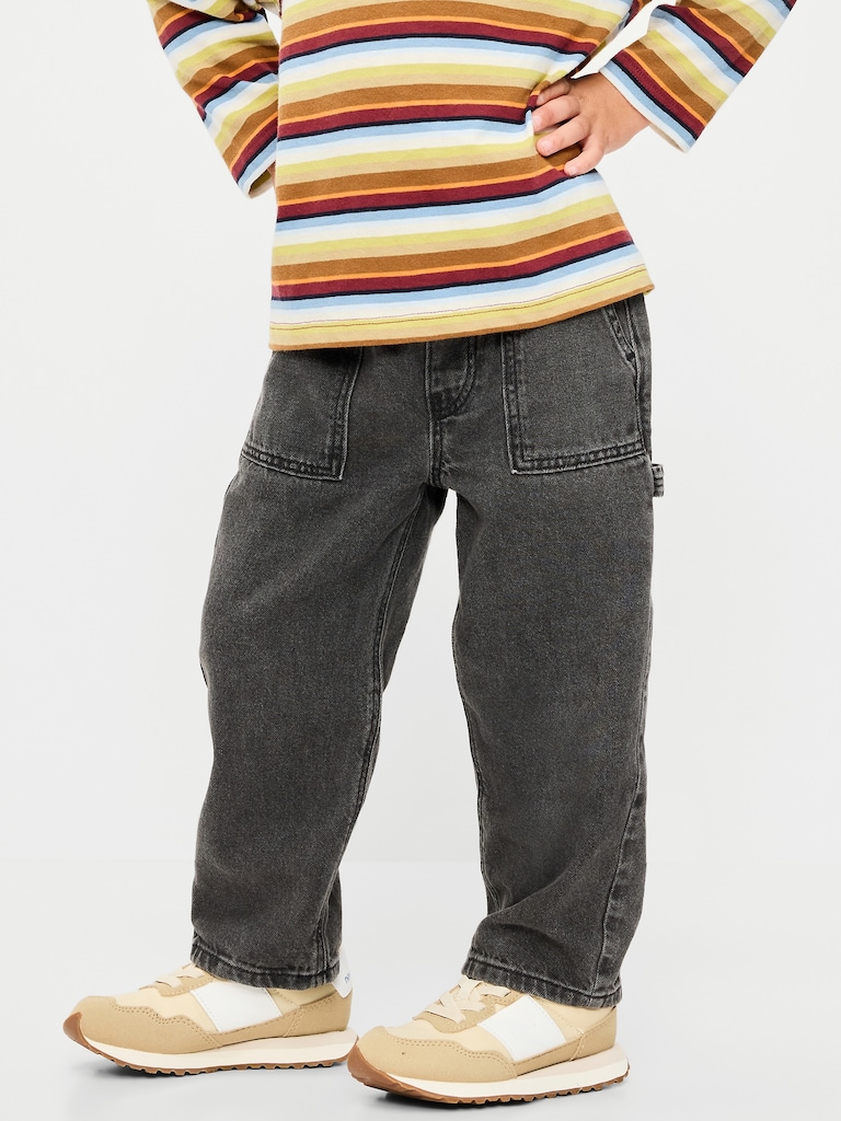 Super Baggy Carpenter Jeans for Toddler Boys