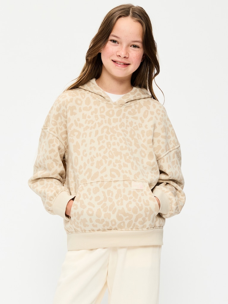 Oversized Pullover Hoodie for Girls