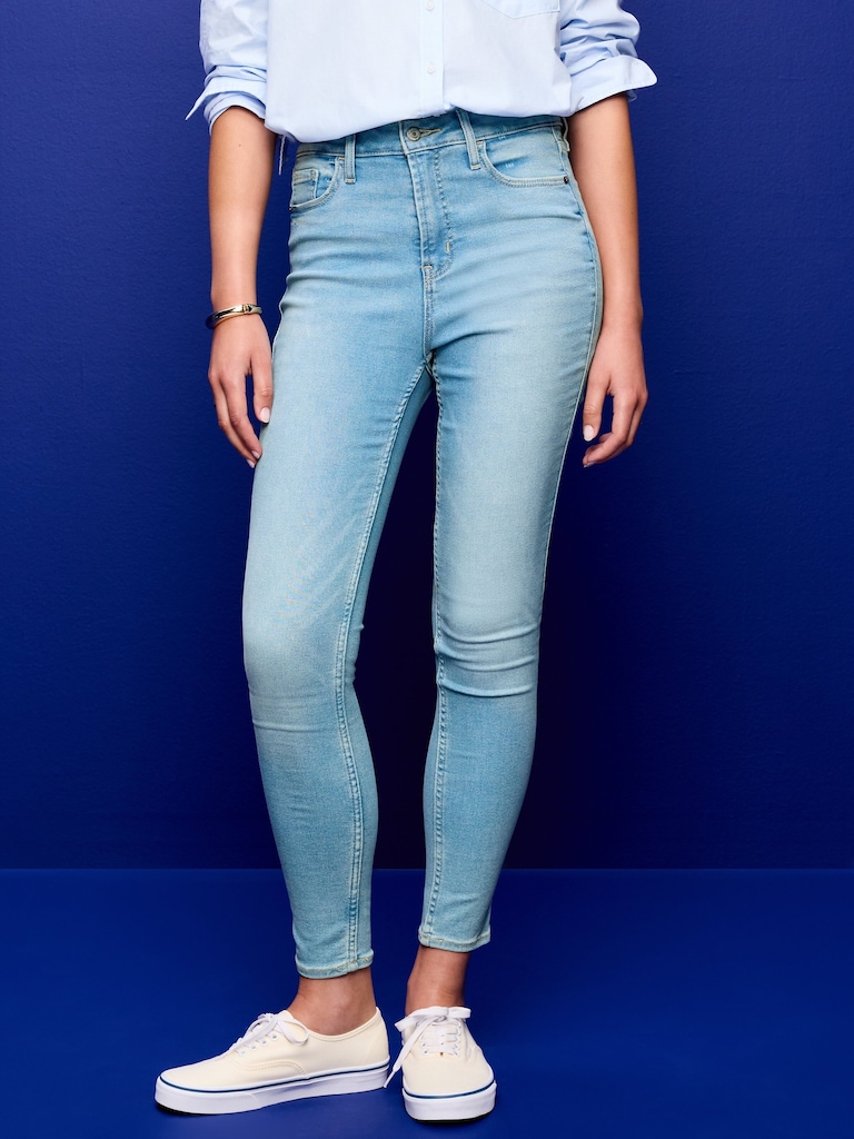 Extra High-Waisted Rockstar 360° Stretch Super-Skinny Jeans