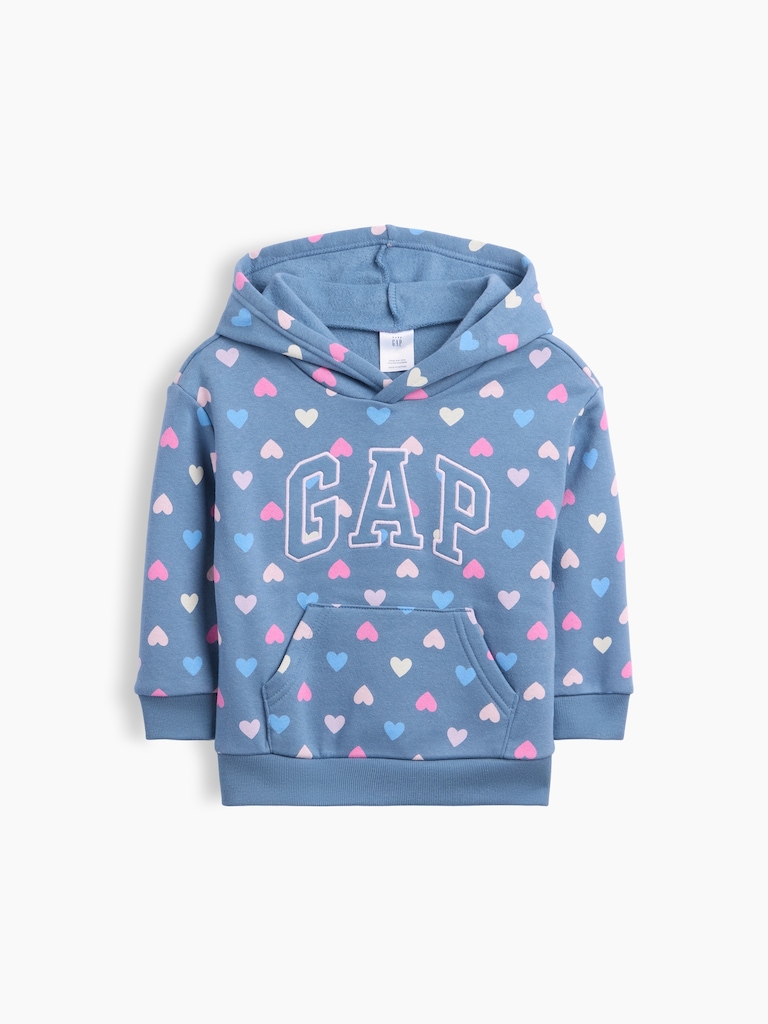babyGap Relaxed Print Logo Hoodie