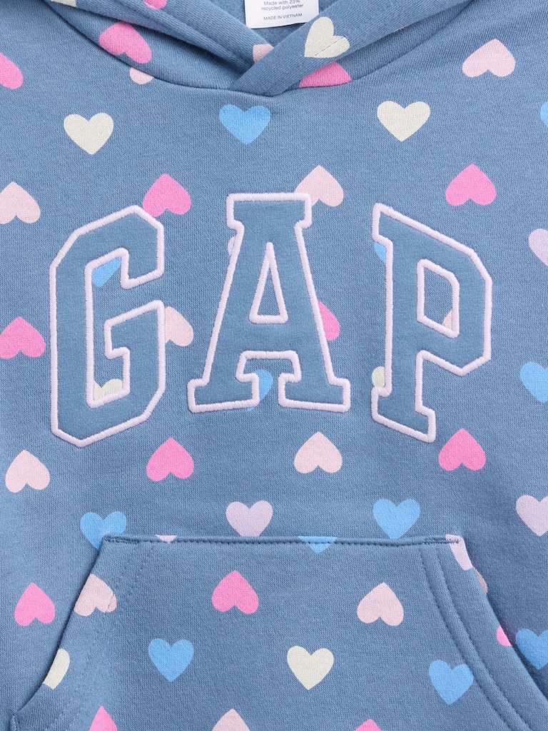 babyGap Relaxed Print Logo Hoodie