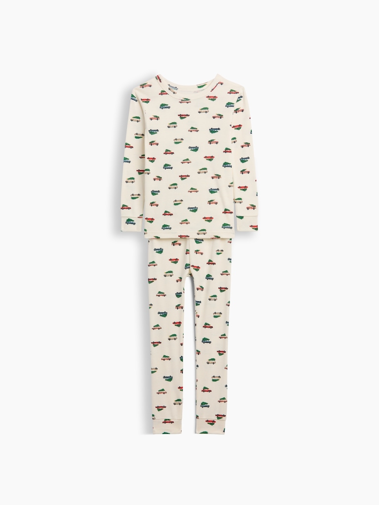 Kids & babyGap X-Mas Tree Print PJ Set