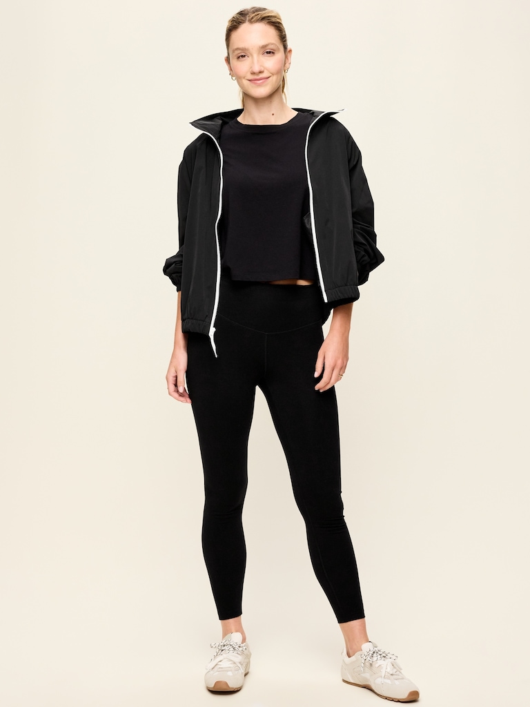 High-Waisted PowerChill 7/8 Cotton Leggings