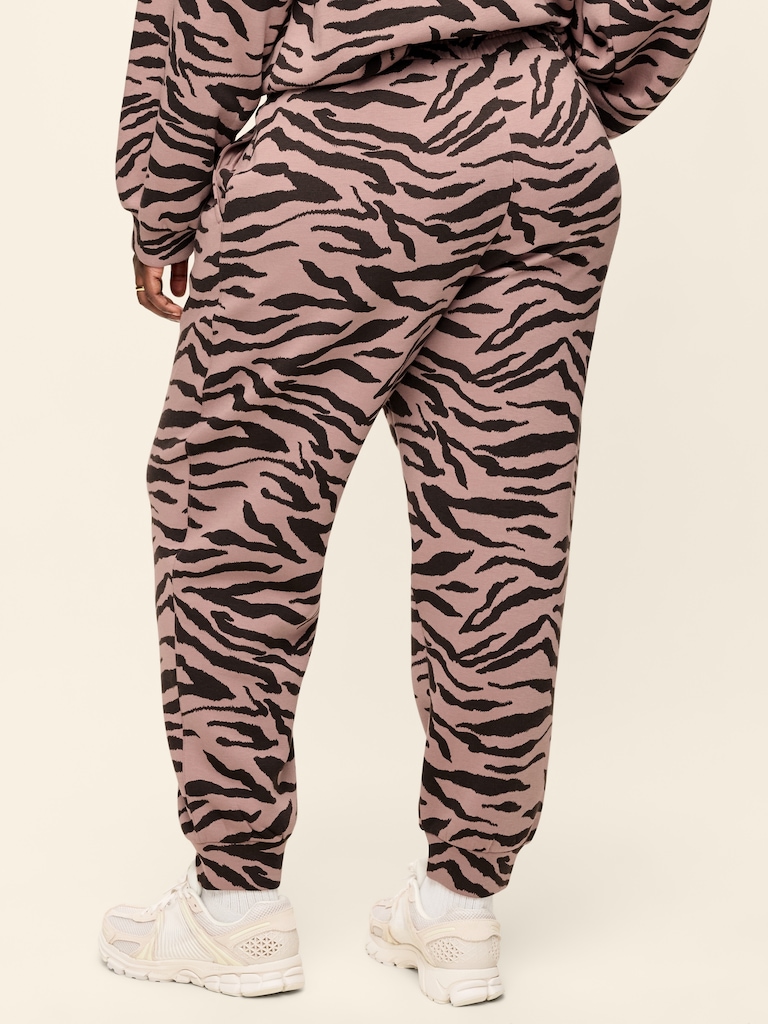 High-Waisted Bounce Fleece Jogger Sweatpants
