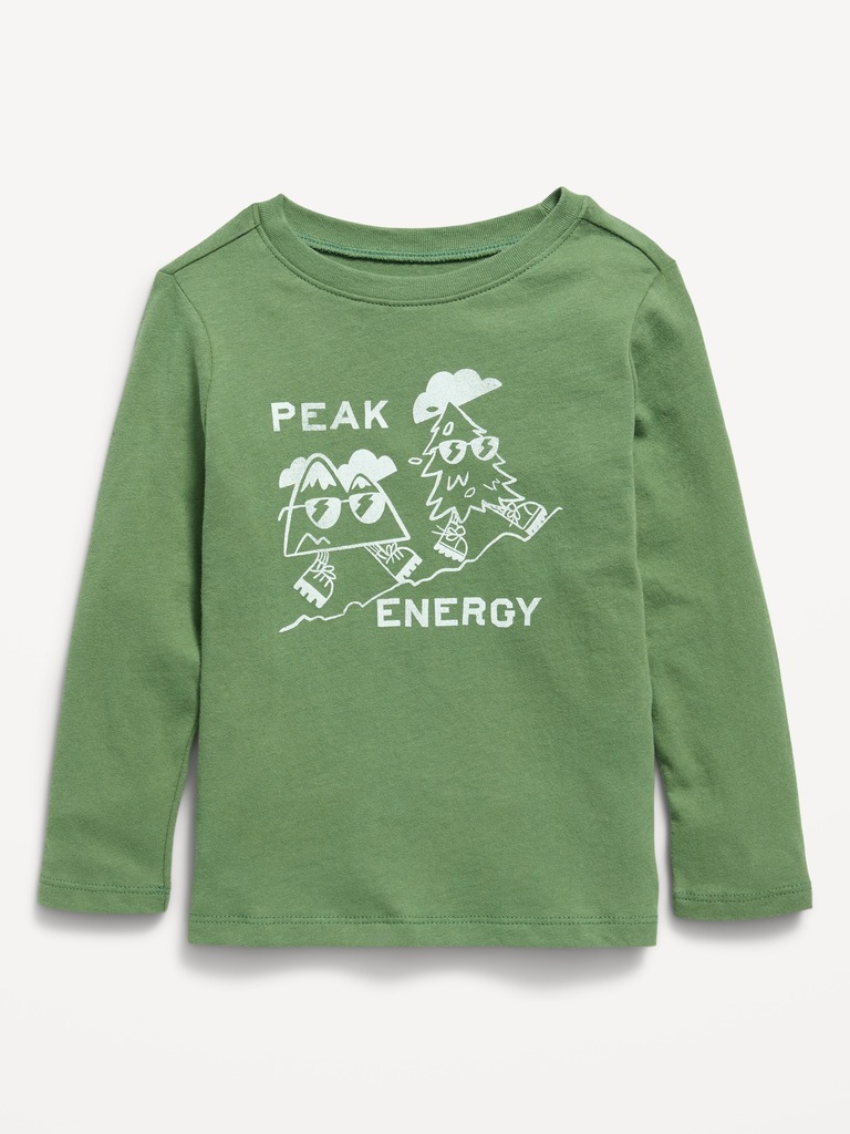 Long-Sleeve Graphic T-Shirt for Toddler Girls