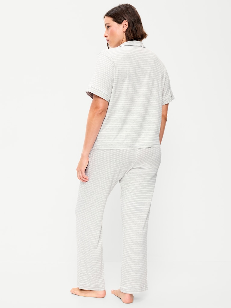 Sunday Sleep Knit Jersey Pant Set