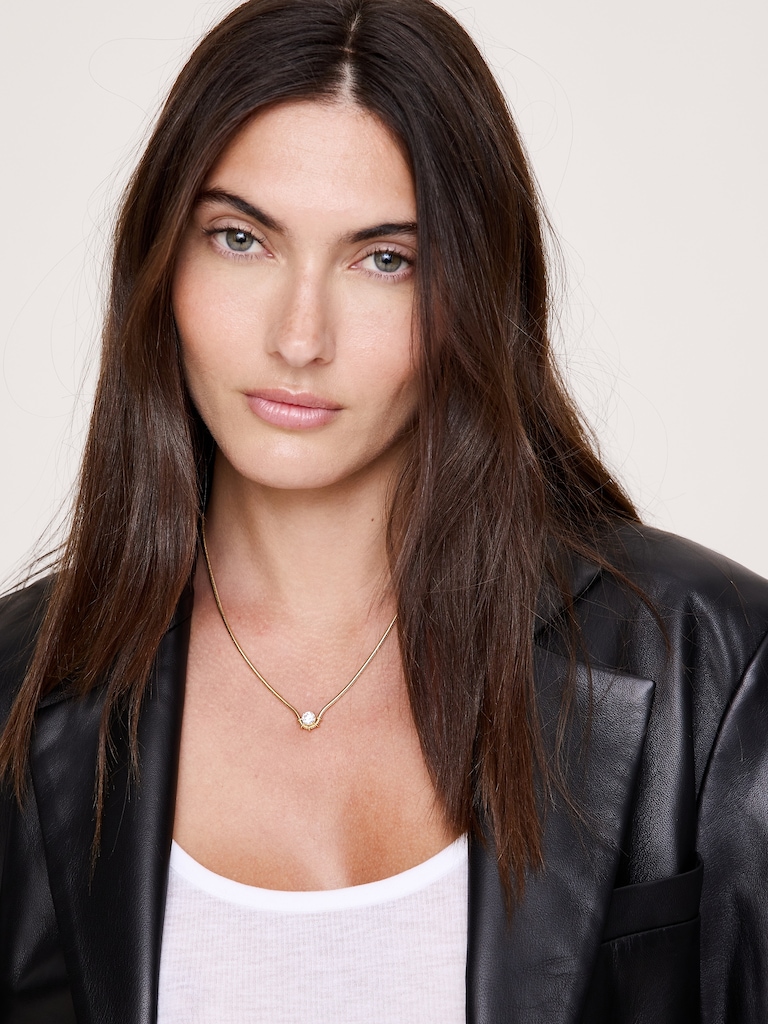 Gem Droplet Necklace